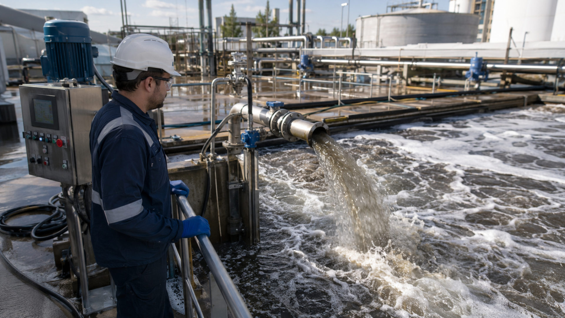 Acque di lavaggio industriali: perché i picchi di carico mettono in difficoltà il trattamento
